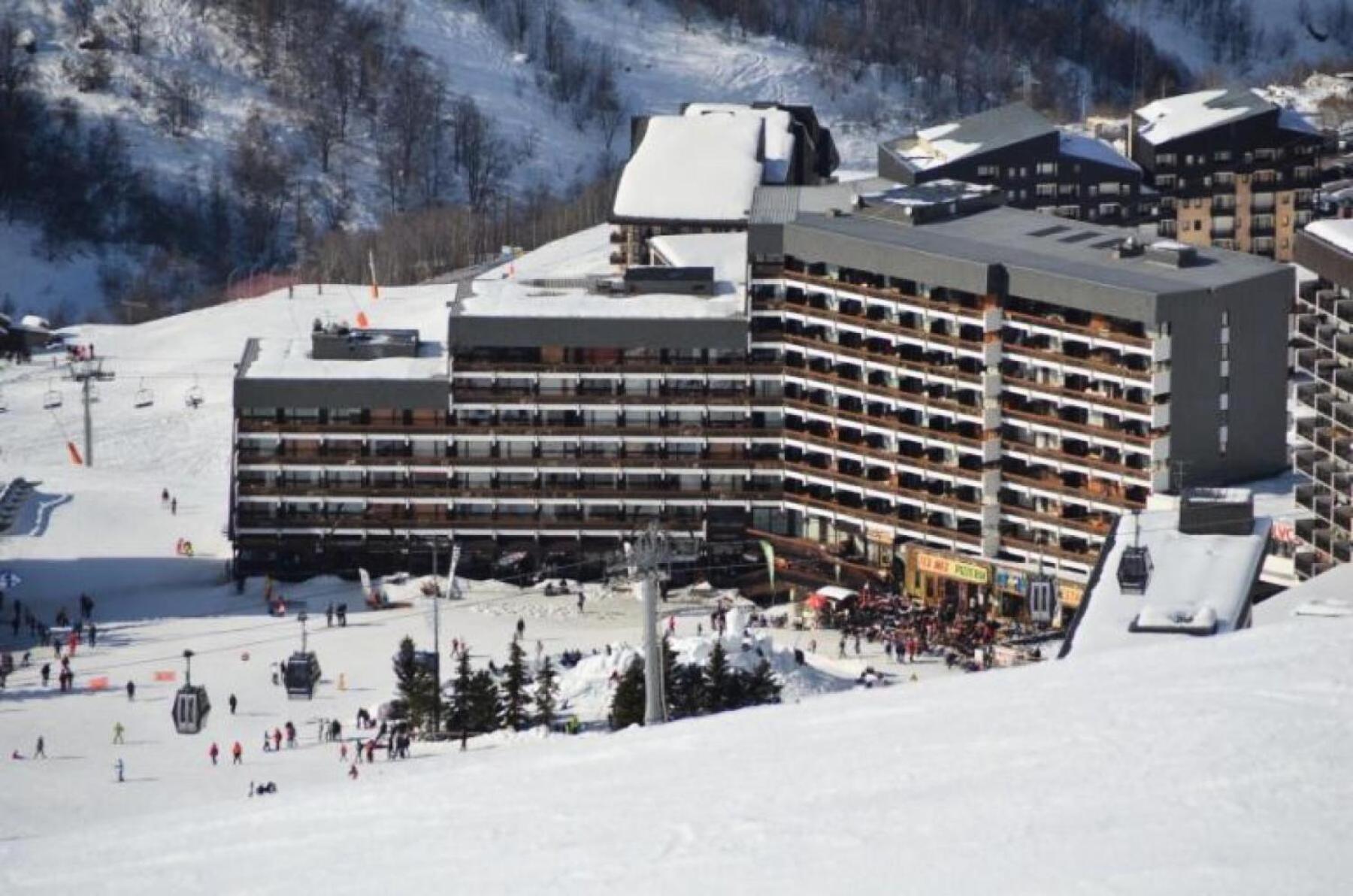 Residence Chaviere - Studio 4 Pers A La Croisette - Vue Sur Les Pistes - Acces 3 Vallees Mae-5464 Saint-Martin-de-Belleville Kültér fotó